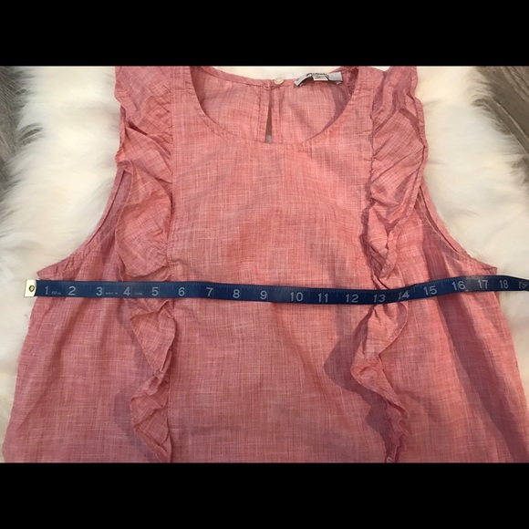 Madewell bellflower ruffle red top size medium - Picture 7 of 8